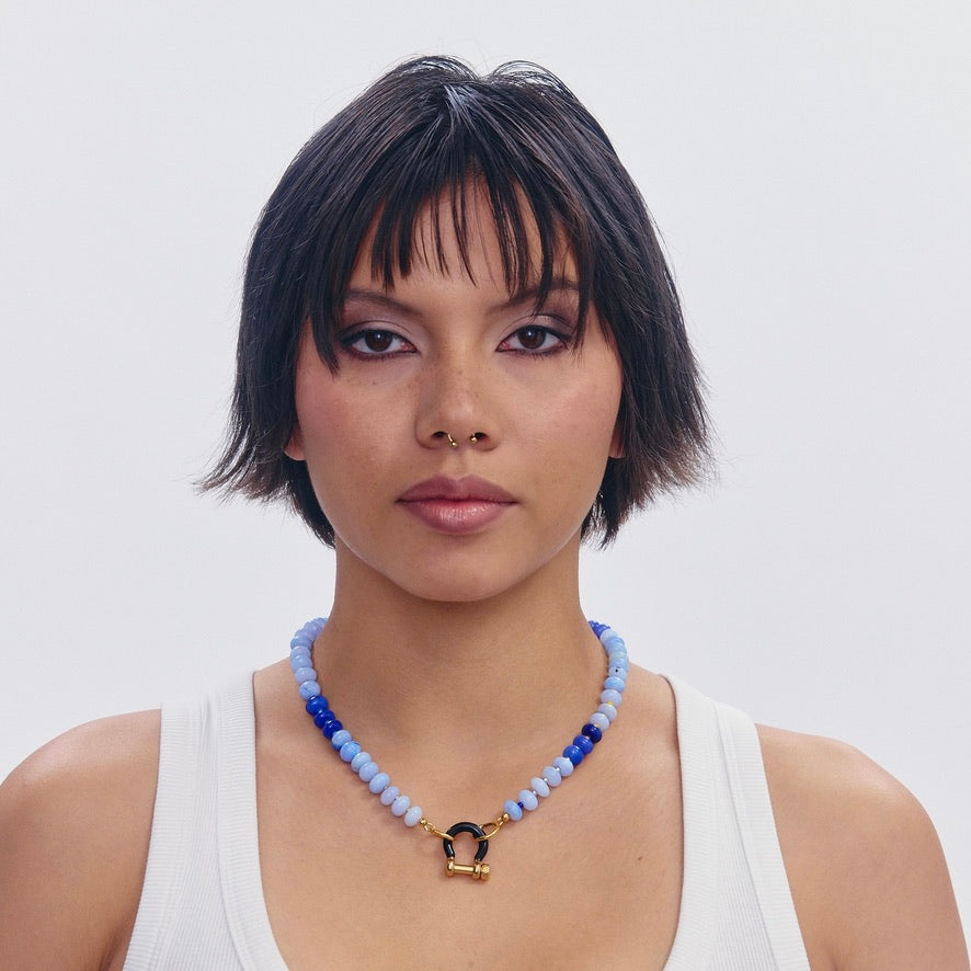 Lucky Opal Necklace - ONFEMME By Lindsey's Kloset