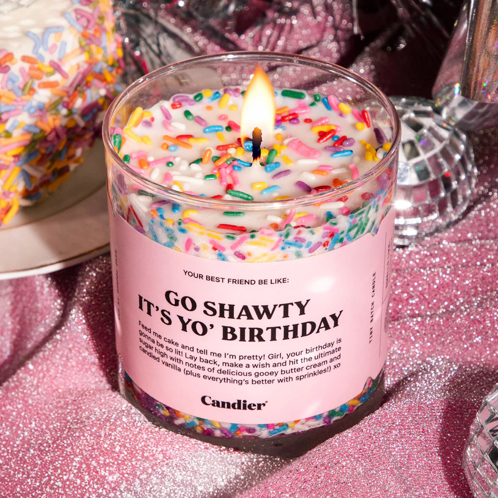 Go Shawty Birthday Cake Candle - ONFEMME By Lindsey's Kloset