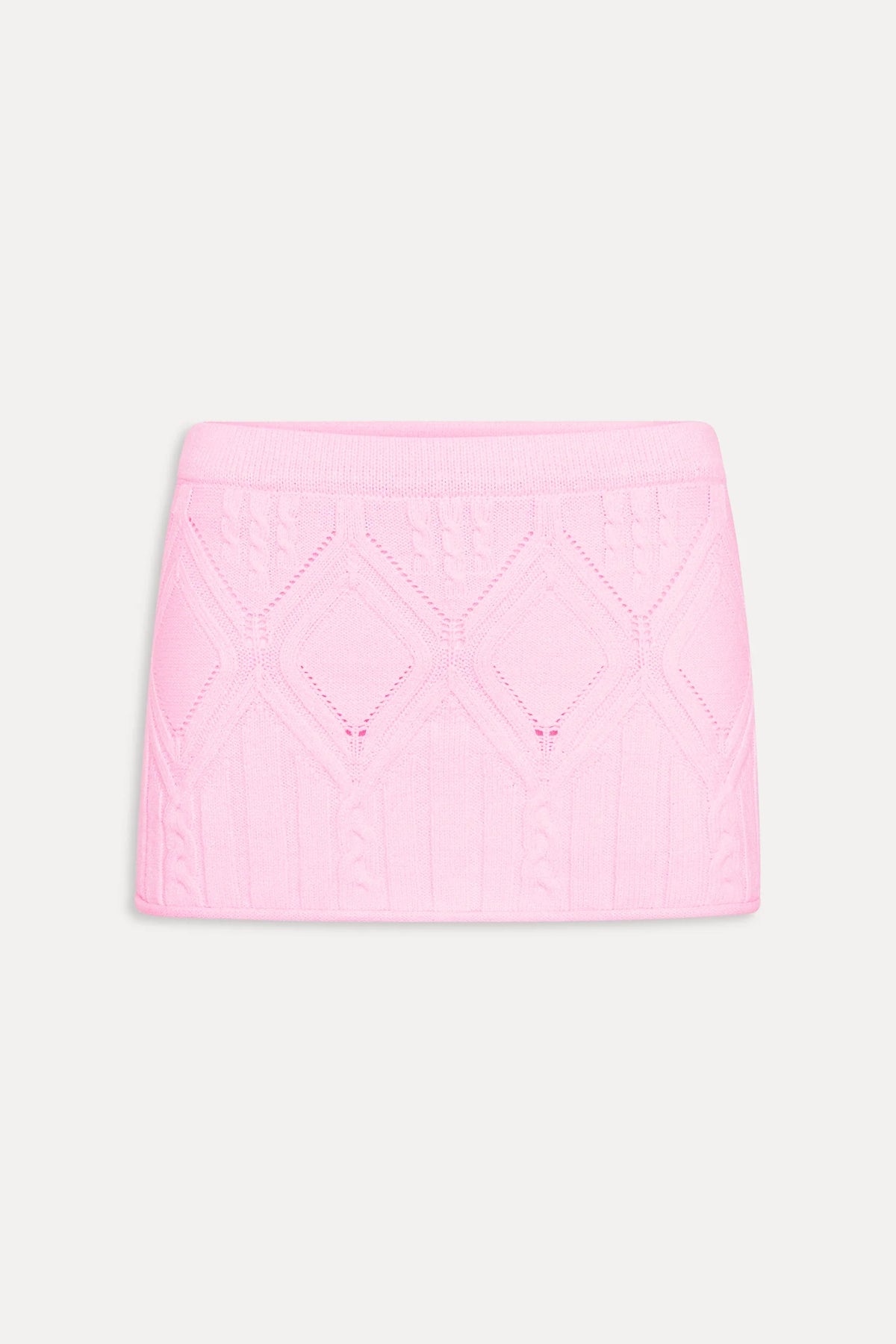 Cali Cloud Cable Knit Skort