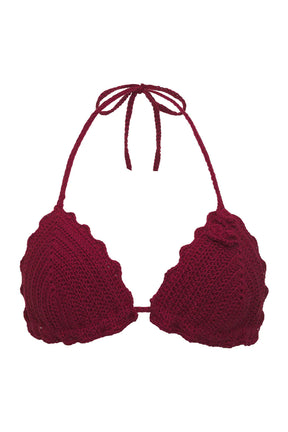 Chloe Triangle Crochet Top - ONFEMME By Lindsey's Kloset