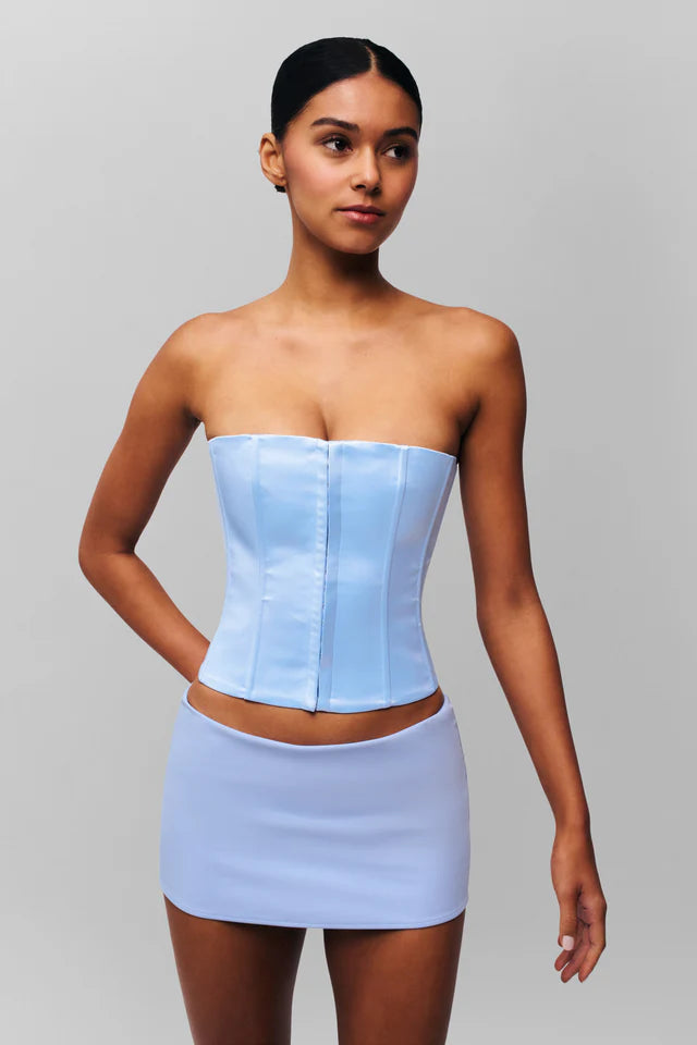 Satin Corset - ONFEMME By Lindsey's Kloset