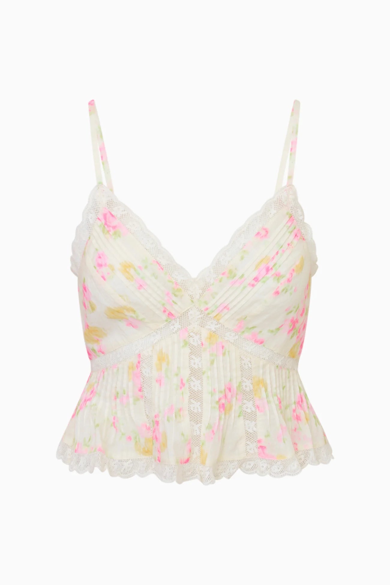 Elsette Cotton Floral Top - ONFEMME By Lindsey's Kloset