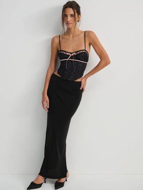 Elena Eyelet Bustier