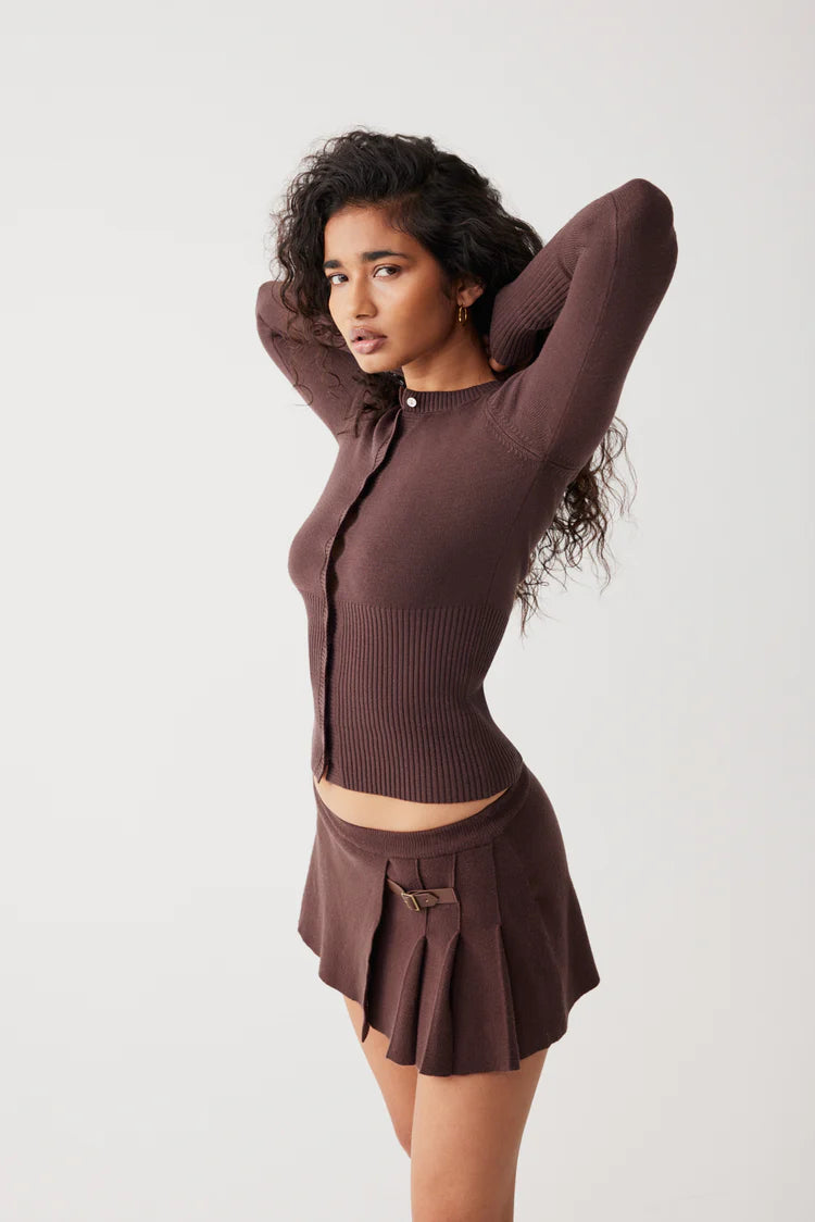 Lenon Cloud Knit Button Up Cardigan - ONFEMME By Lindsey's Kloset