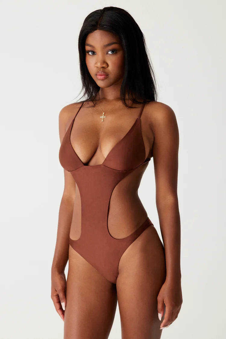 Cruise Monokini One Piece Swimsuit - ONFEMME By Lindsey's Kloset