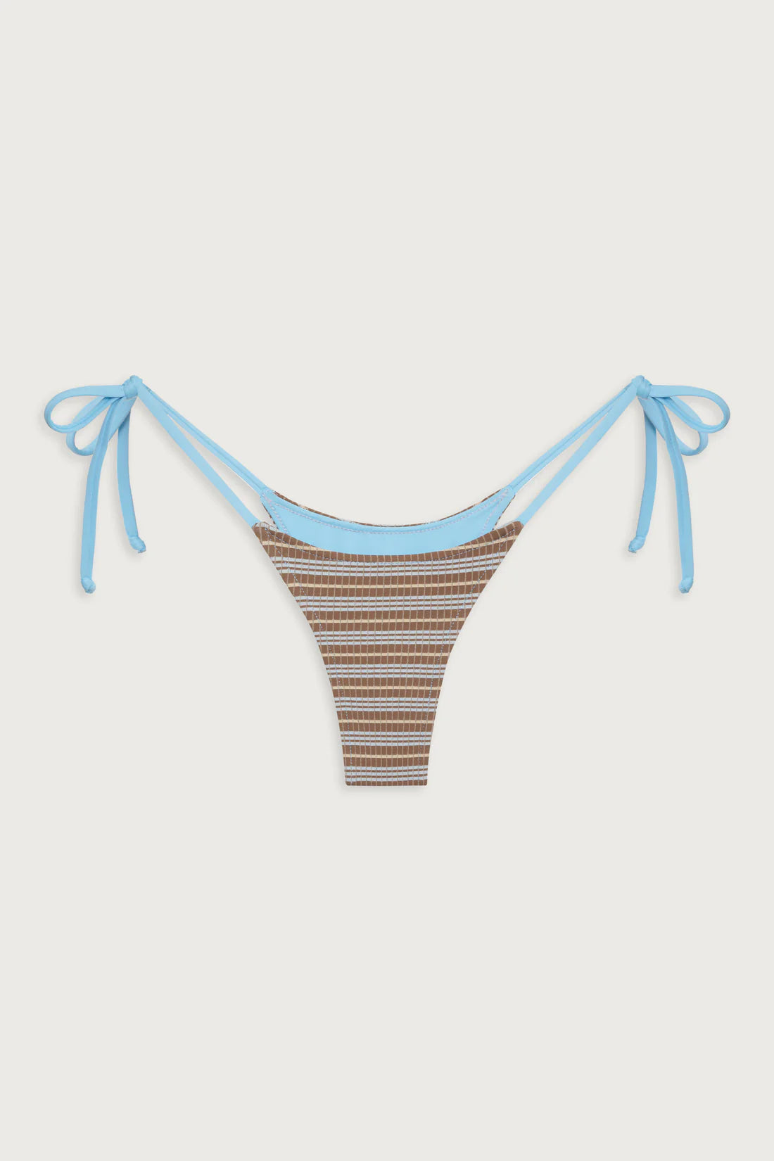 Divine Striped Skimpy Bikini Bottom - ONFEMME By Lindsey's Kloset