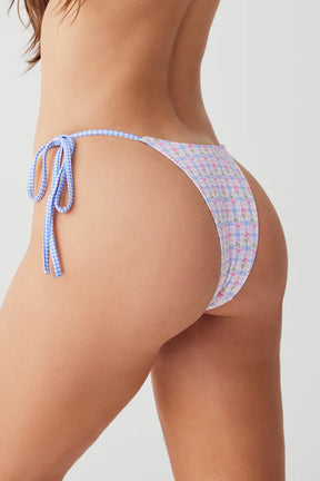 Divine Plaid Skimpy Bikini Bottom - ONFEMME By Lindsey's Kloset