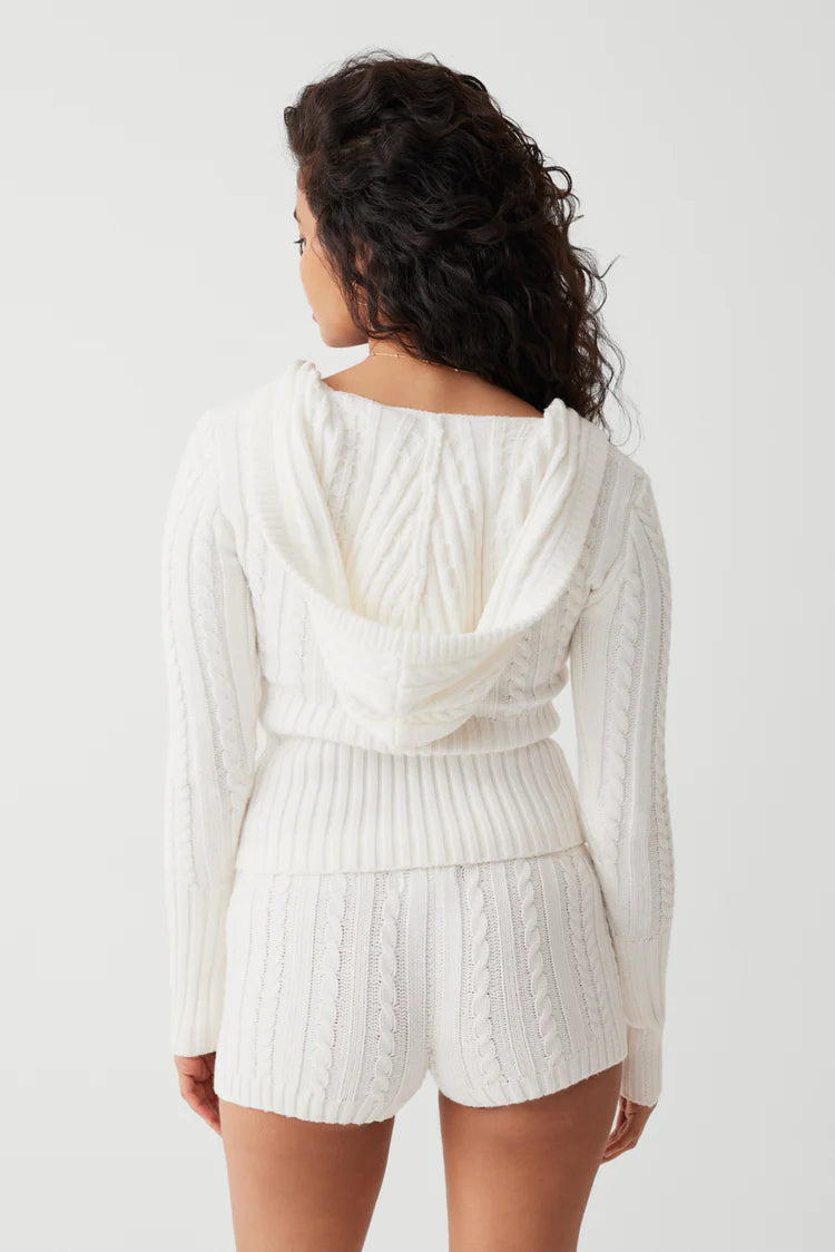 Evermore Cable Cloud Knit Sweater - ONFEMME By Lindsey's Kloset