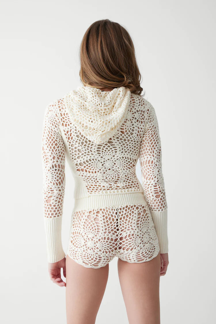 Lyla Crochet Mini Short - ONFEMME By Lindsey's Kloset