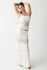 Memphis Lace Maxi Skirt - ONFEMME By Lindsey's Kloset
