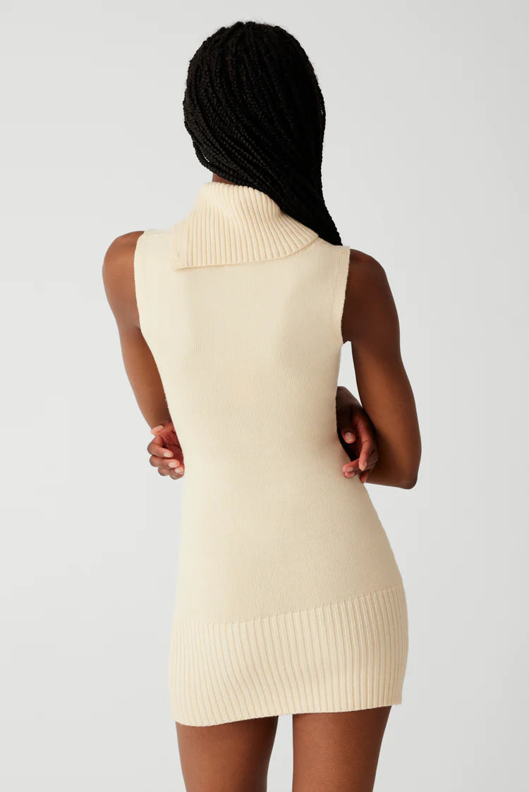 Storm Cable Cloud Knit Mini Dress - ONFEMME By Lindsey's Kloset