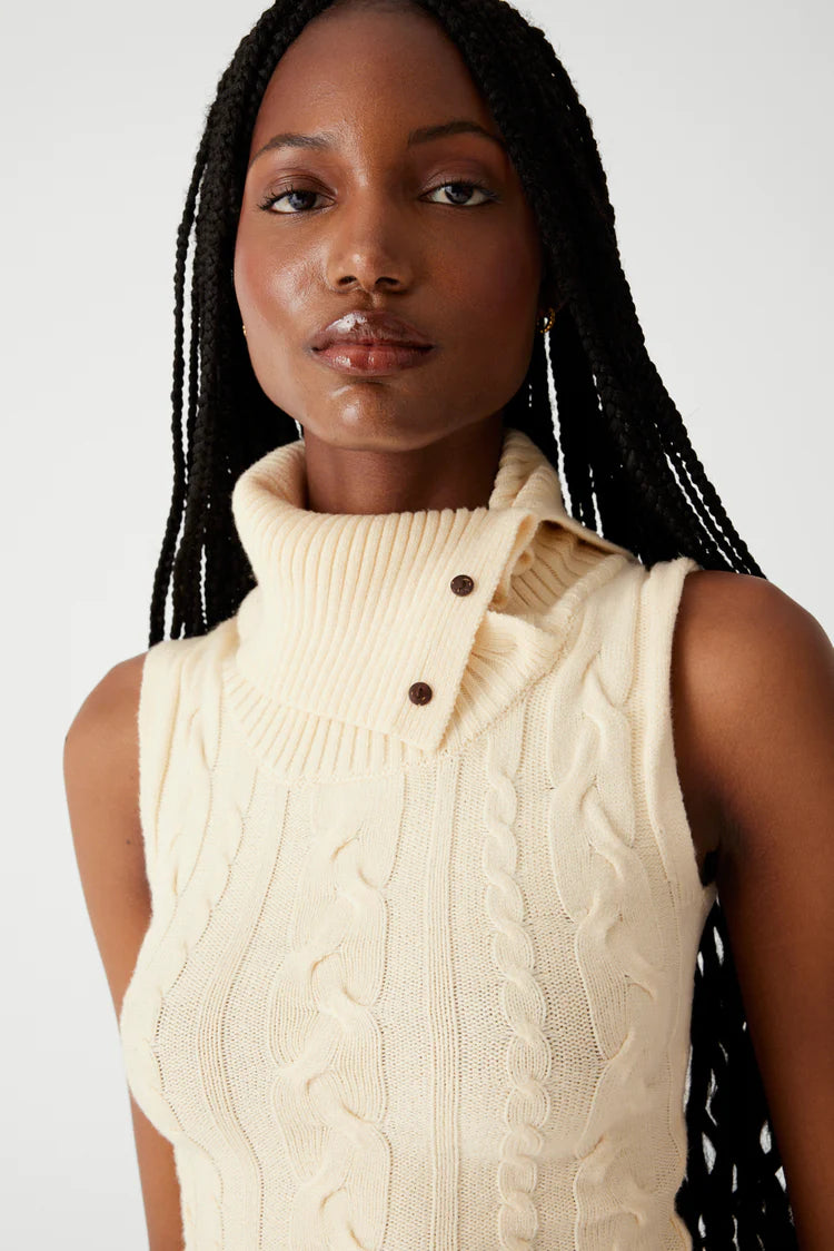 Storm Cable Cloud Knit Mini Dress - ONFEMME By Lindsey's Kloset