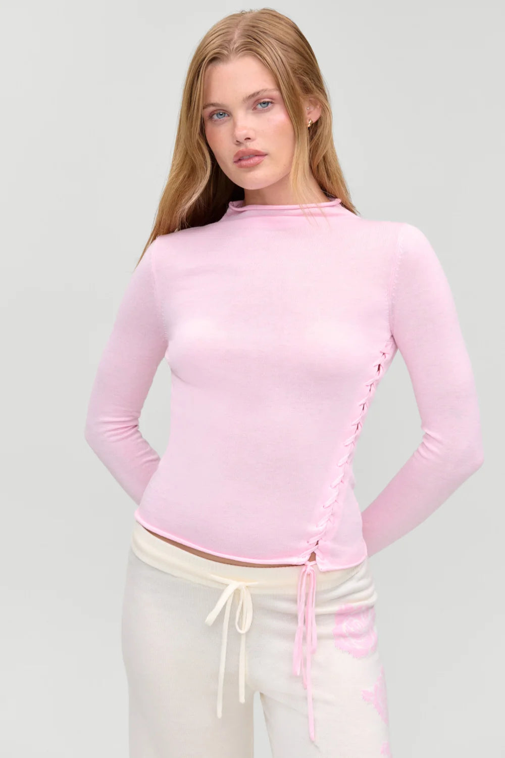 Adele Mock Neck Top