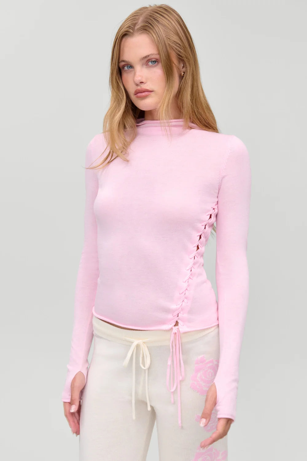 Adele Mock Neck Top