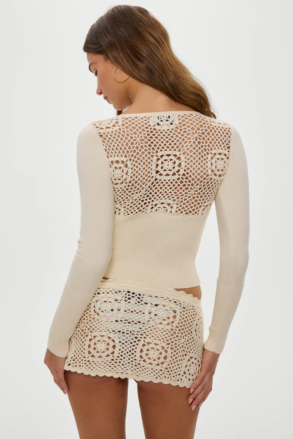 Arlo Crochet Mini Skirt - ONFEMME By Lindsey's Kloset