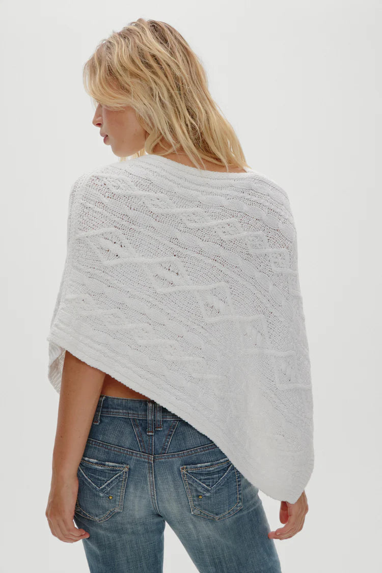 Aspen Knit Poncho - ONFEMME By Lindsey's Kloset