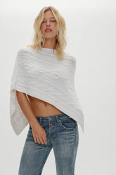 Aspen Knit Poncho - ONFEMME By Lindsey's Kloset