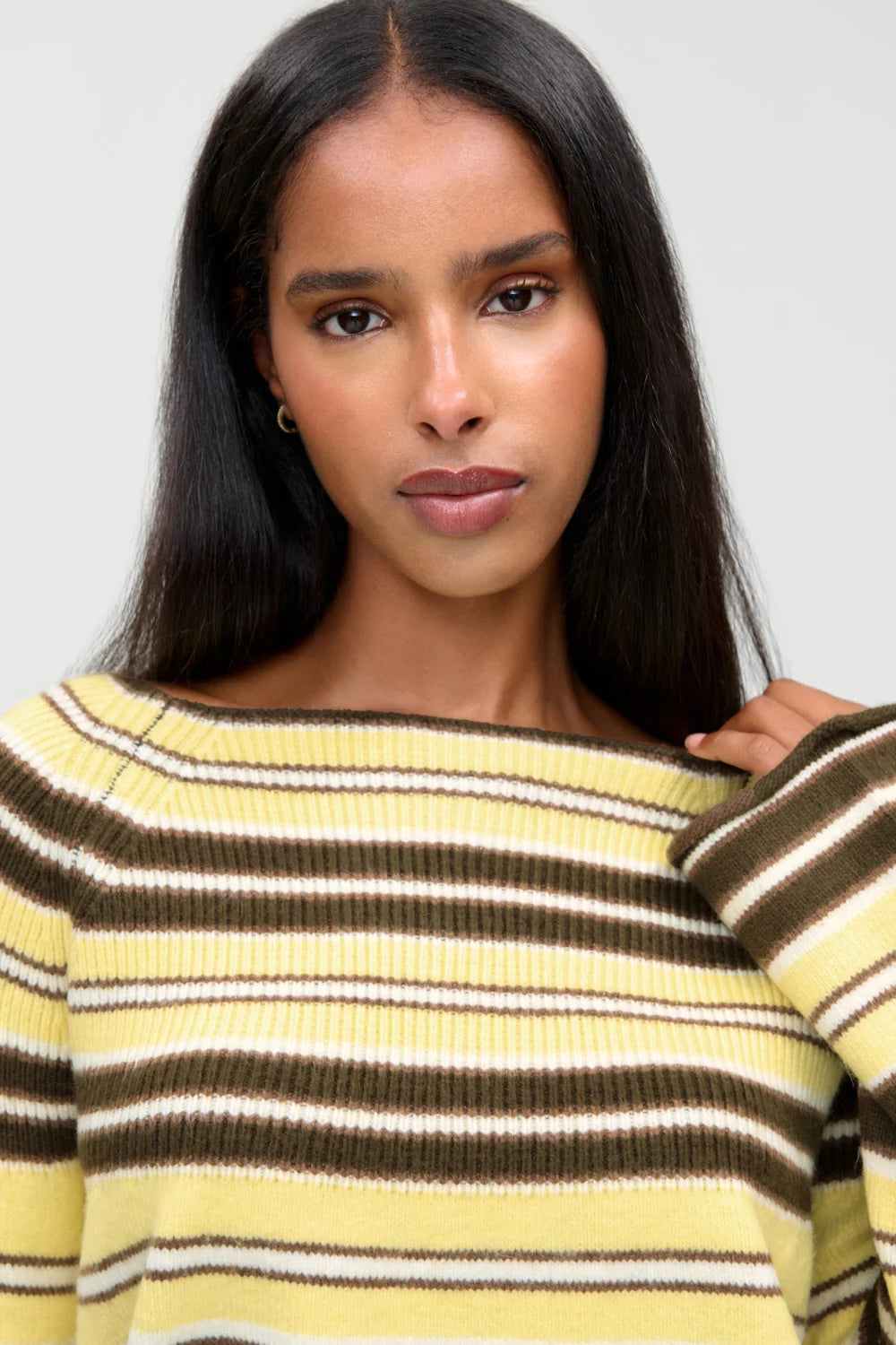 Beau Oversized Brush Knit Sweater