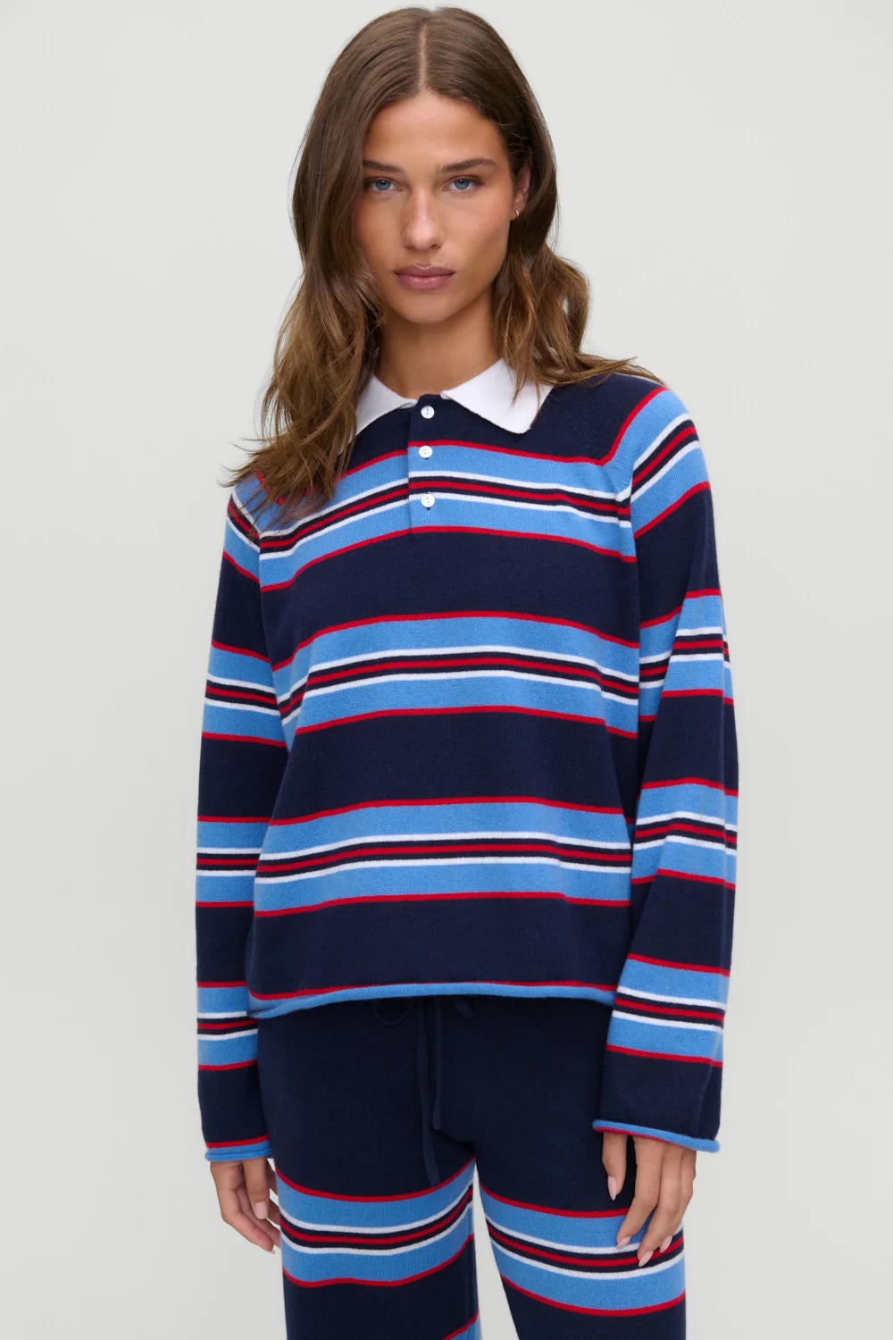 Benson Cashmere Rugby Sweater