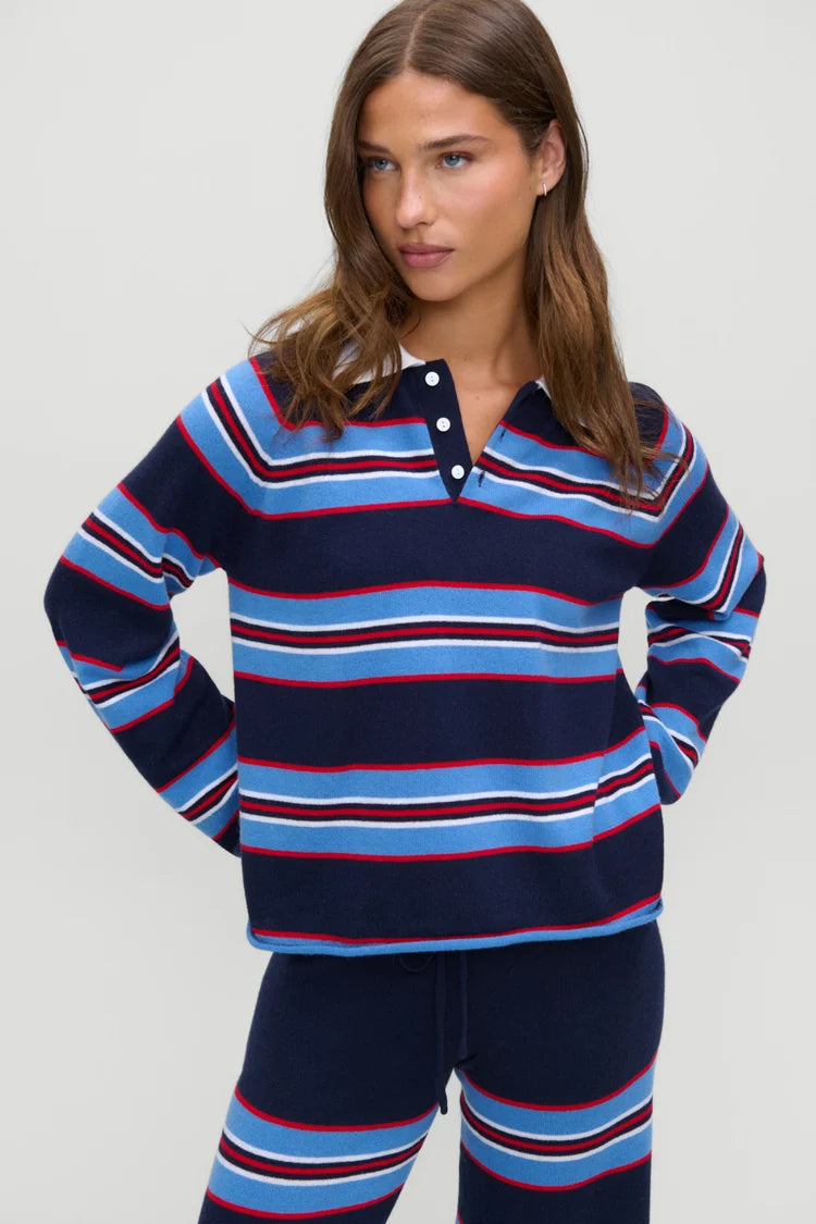 Benson Cashmere Rugby Sweater