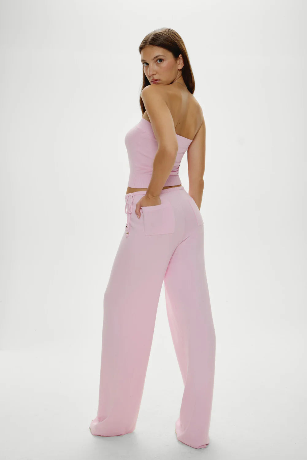 Breeze Low Rise Knit Pants - ONFEMME By Lindsey's Kloset