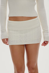 Briar Knit Mini Skort - ONFEMME By Lindsey's Kloset