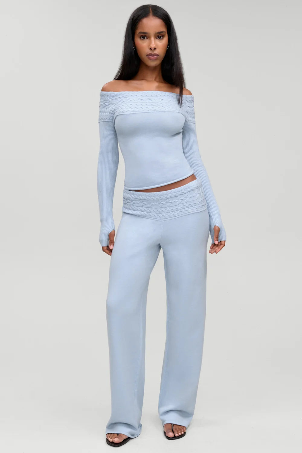 Crosby Cloud Cable Knit Pant