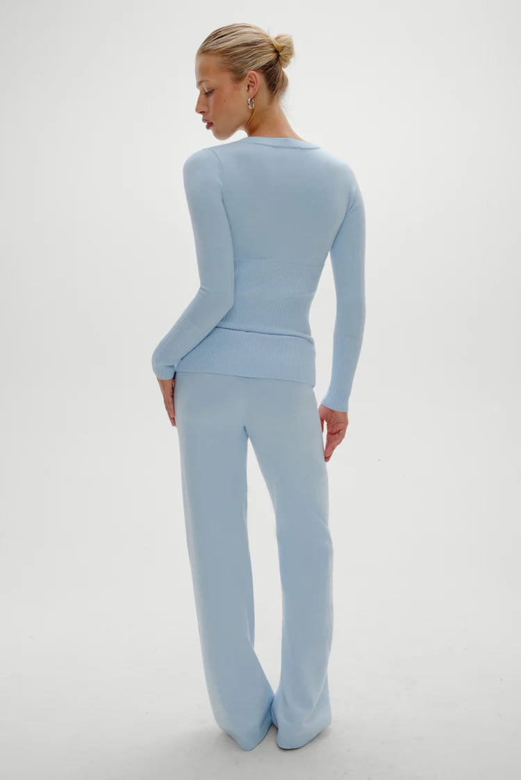 Dawson Knit Fold Over Pants - ONFEMME By Lindsey's Kloset