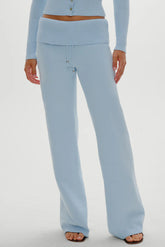 Dawson Knit Fold Over Pants - ONFEMME By Lindsey's Kloset