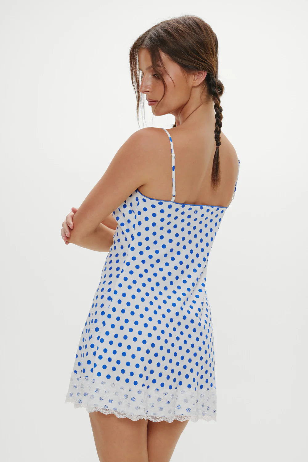 Delaney Polka Dot Mini Dress - ONFEMME By Lindsey's Kloset