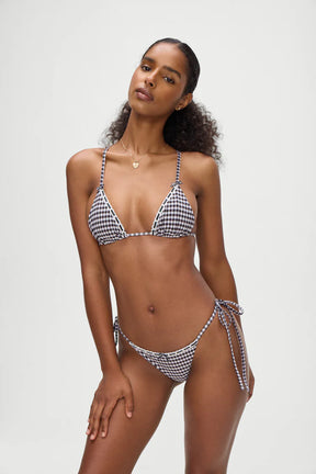 Divine Gingham Skimpy Bikini Bottom