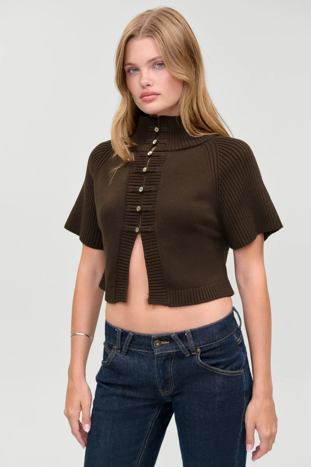 Everett Knit Cotton Cape