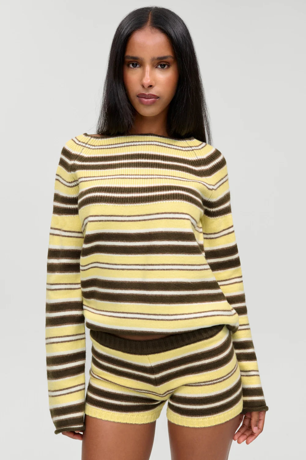 Beau Oversized Brush Knit Sweater