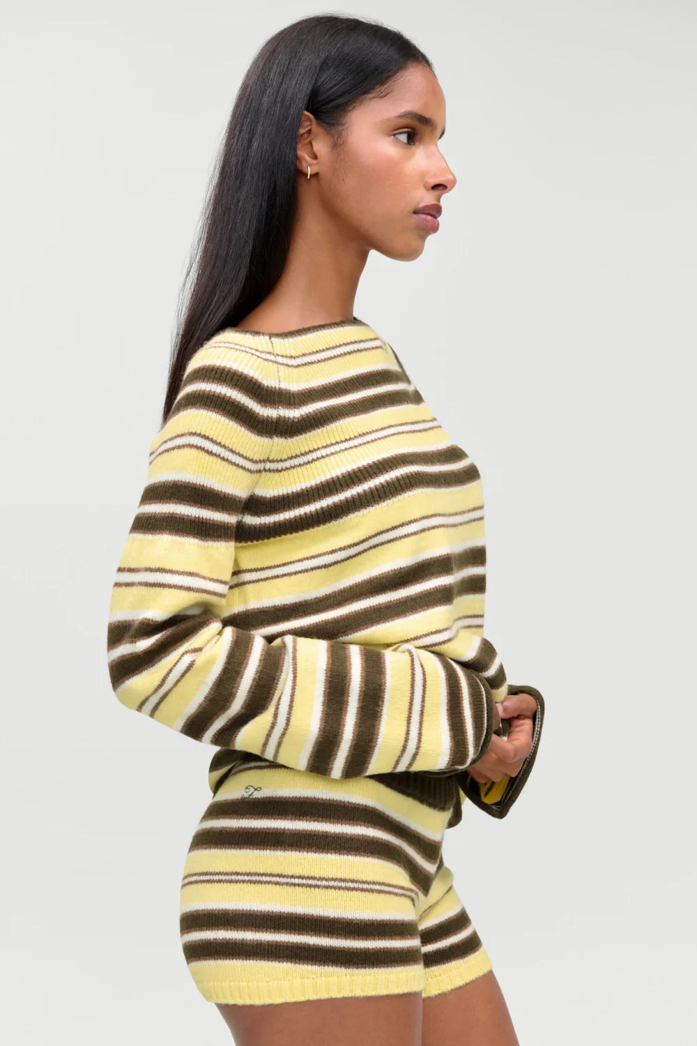 Graham Brushed Knit Mini Short