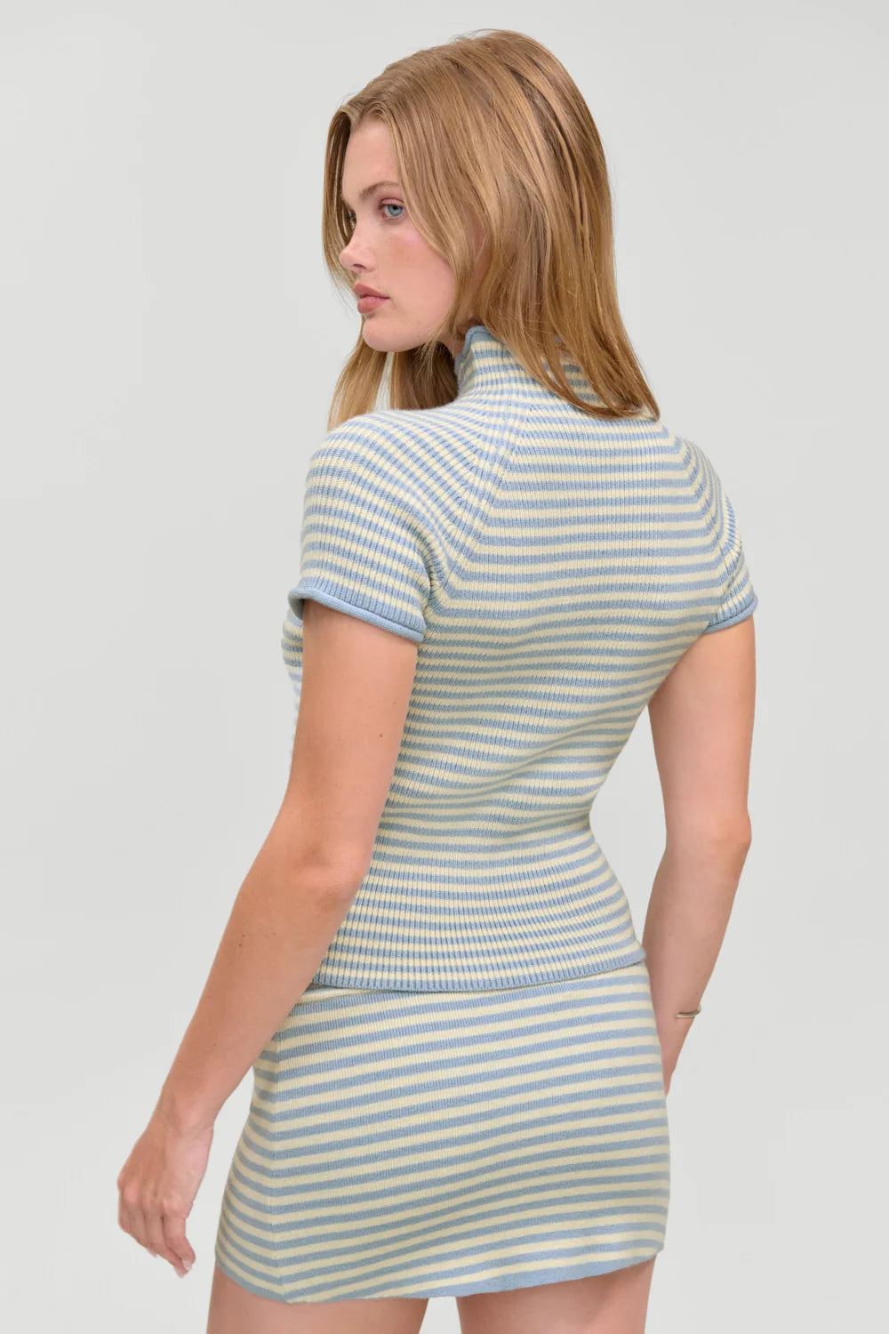 Harmony Cloud Knit Mockneck Top