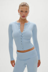 Lenon Button Up Knit Sweater - ONFEMME By Lindsey's Kloset