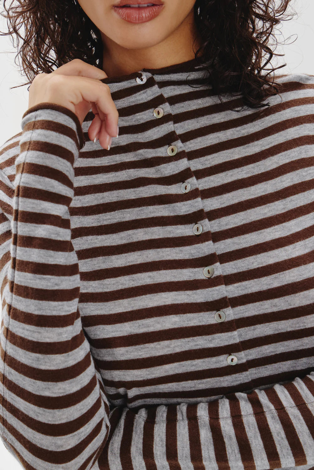 Leo Knit Button Up Cardigan - ONFEMME By Lindsey's Kloset