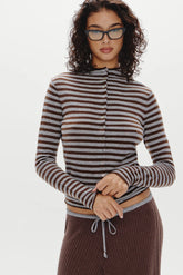 Leo Knit Button Up Cardigan