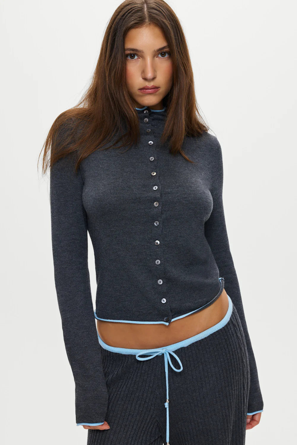 Leo Knit Button Up Cardigan - ONFEMME By Lindsey's Kloset