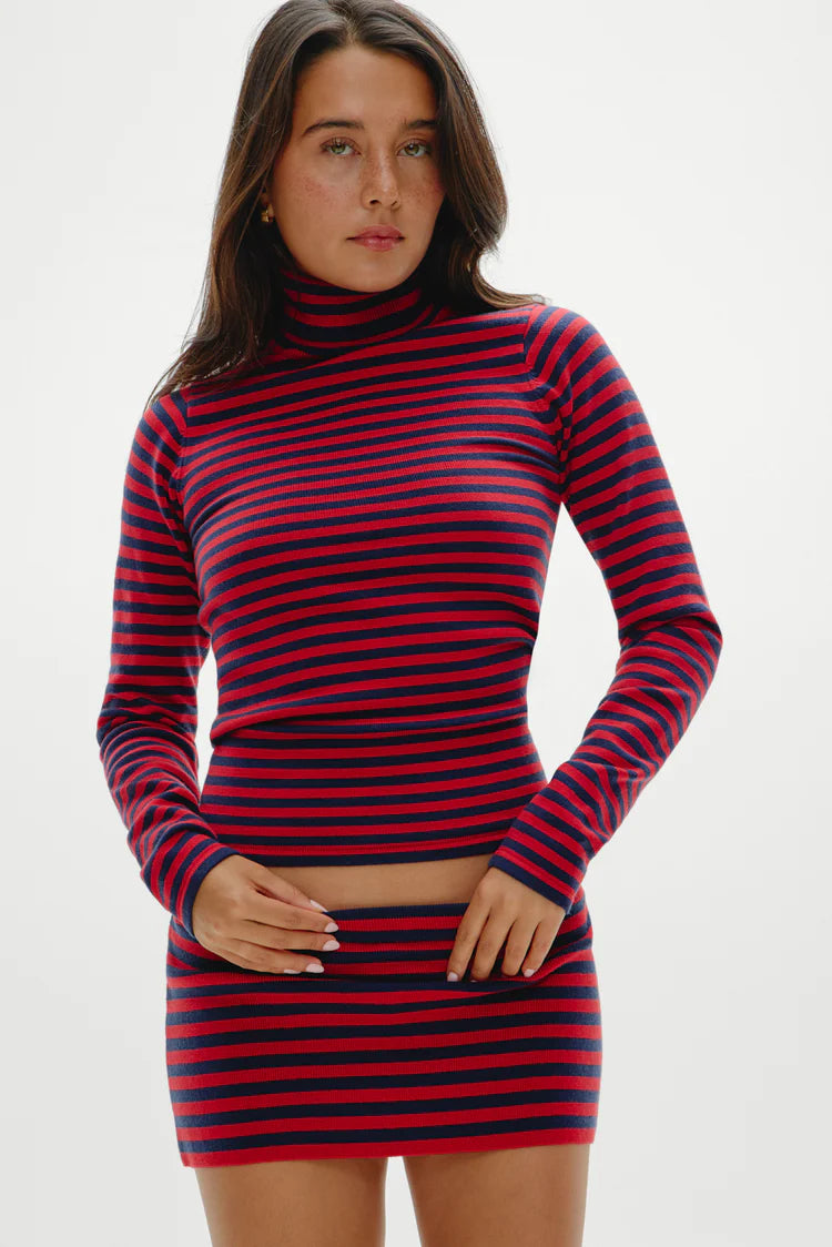 Marialla Knit Mini Skort - ONFEMME By Lindsey's Kloset