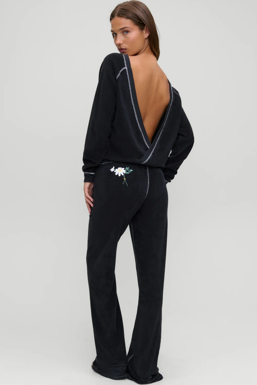 x Devon Lee Carlson Robertson Terry Pant
