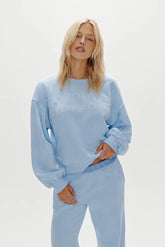 Travel Day Cotton Crewneck