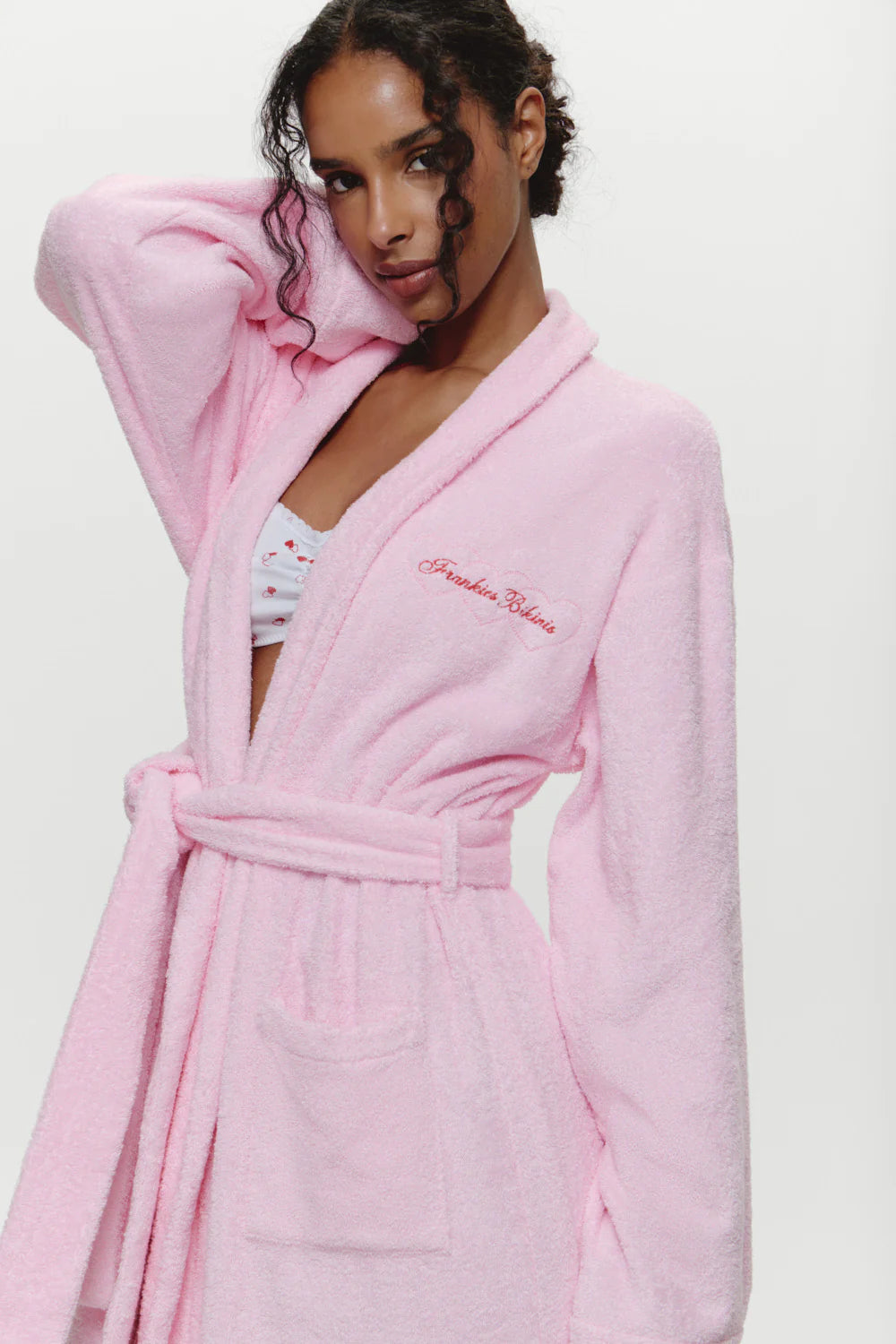 Valentine Terry Robe - ONFEMME By Lindsey's Kloset