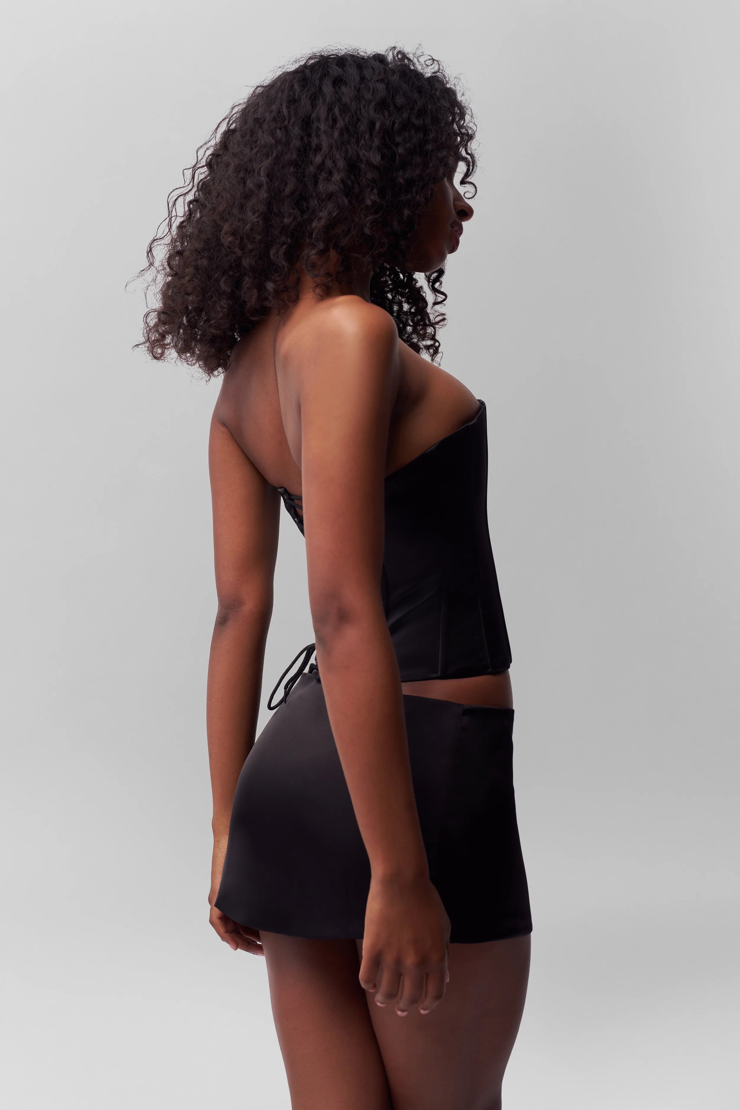 Satin Corset - ONFEMME By Lindsey's Kloset