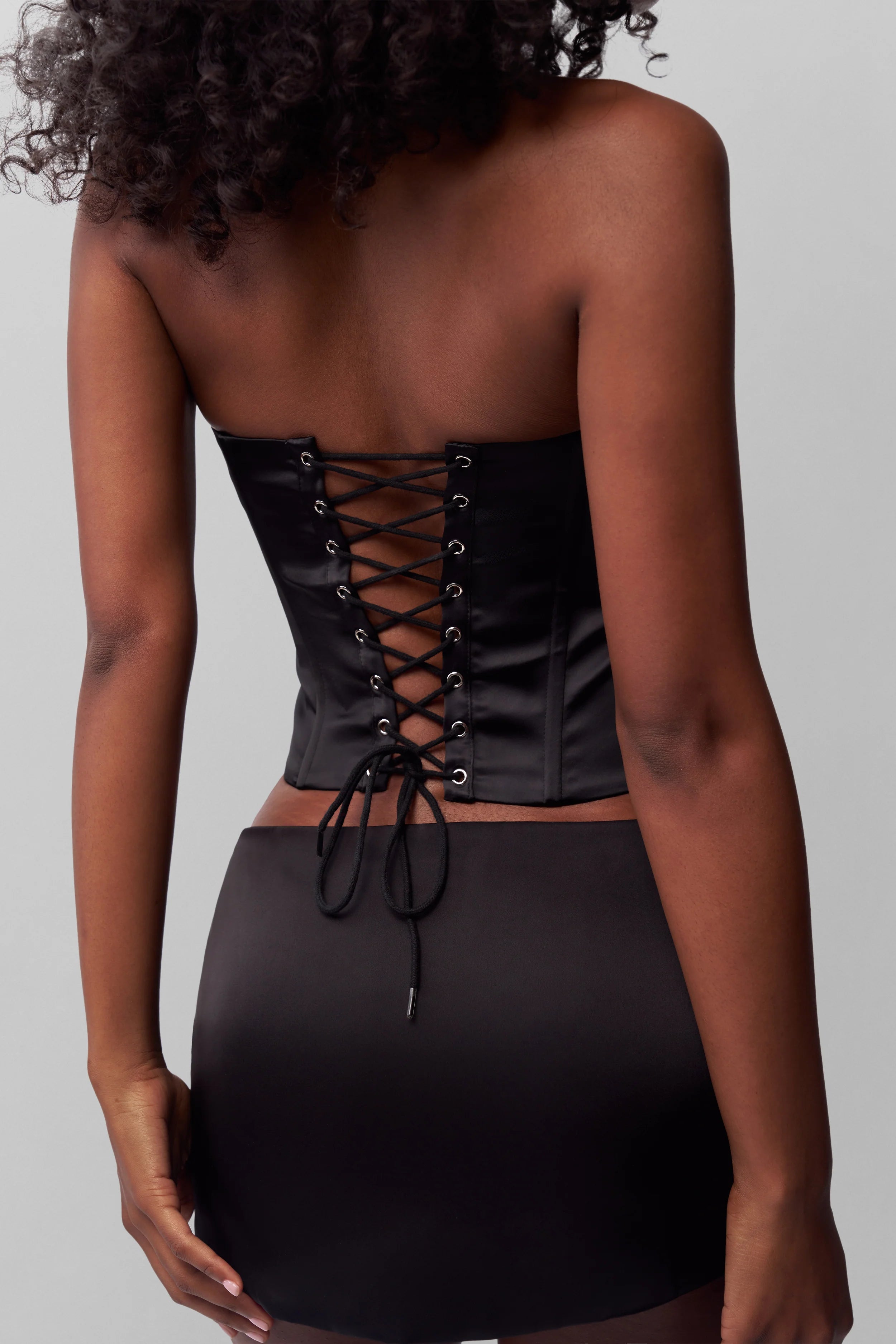 Satin Corset - ONFEMME By Lindsey's Kloset