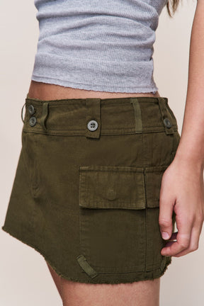 Jude Cargo Mini Skirt
