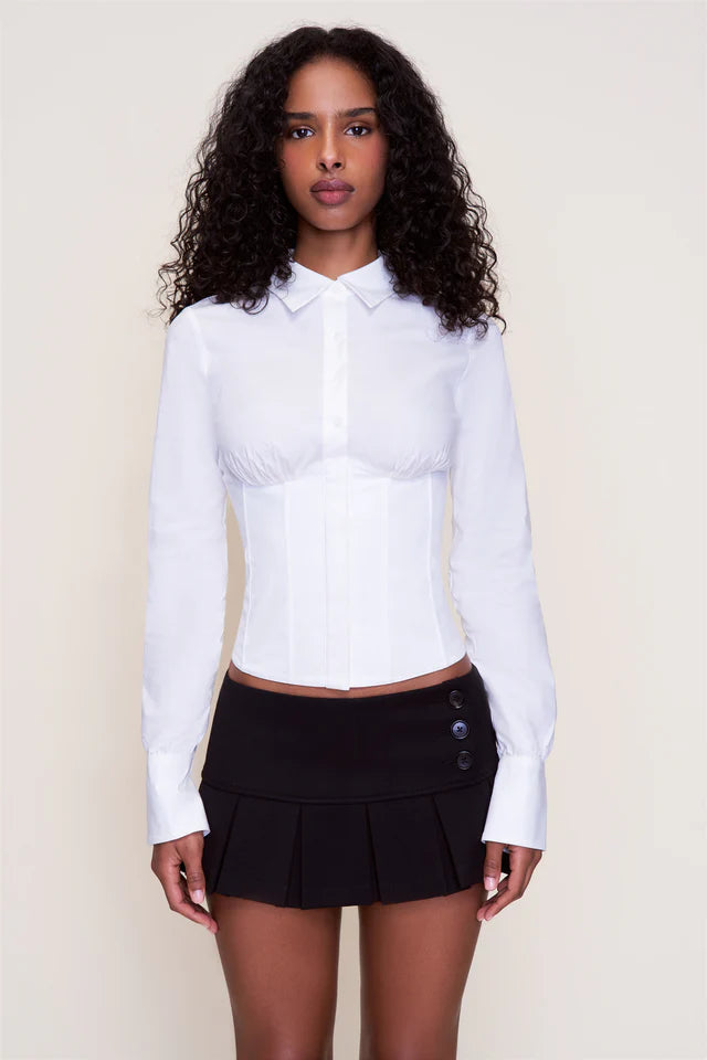 Tailored Corset Long Sleeve - ONFEMME By Lindsey's Kloset