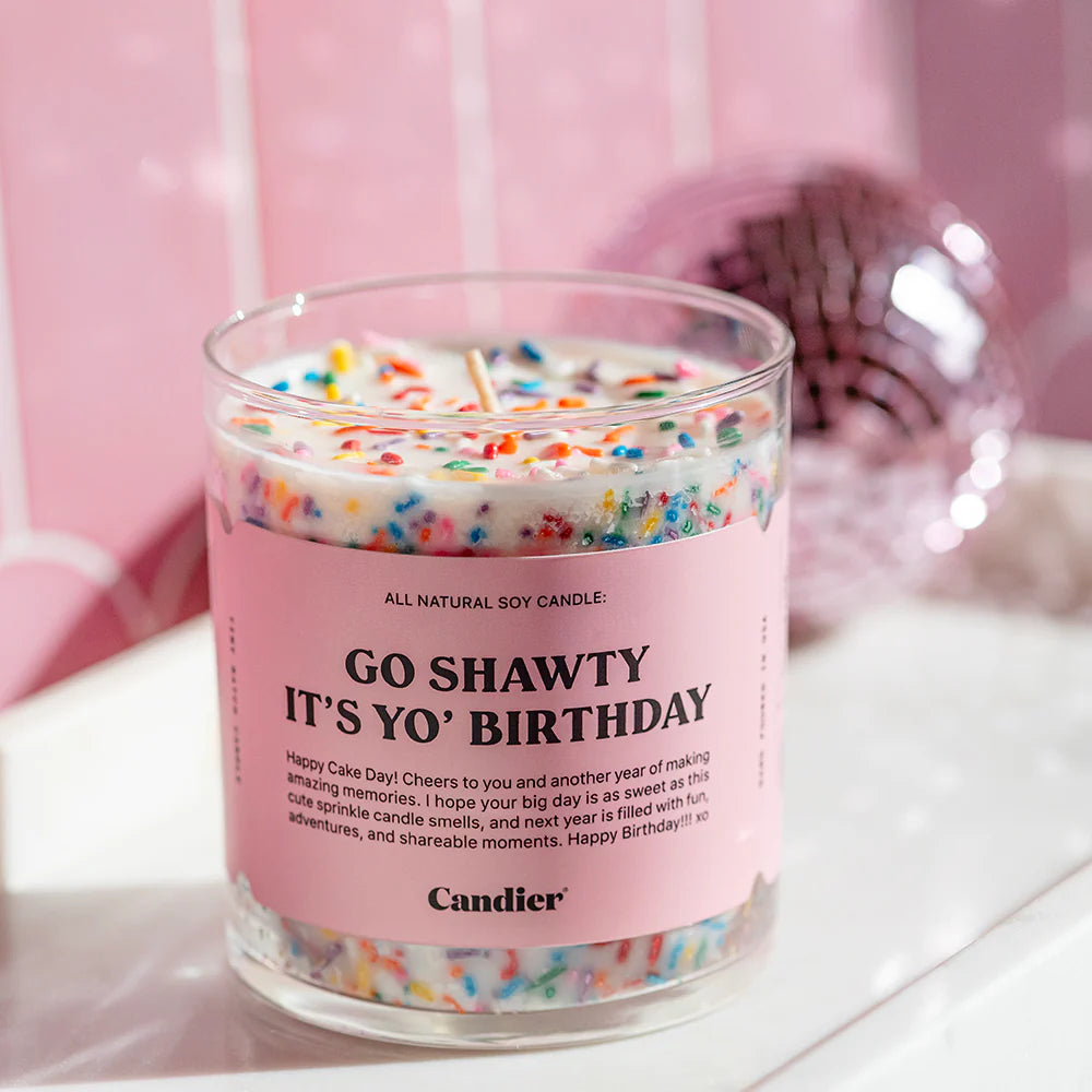 Go Shawty Birthday Cake Candle - ONFEMME By Lindsey's Kloset