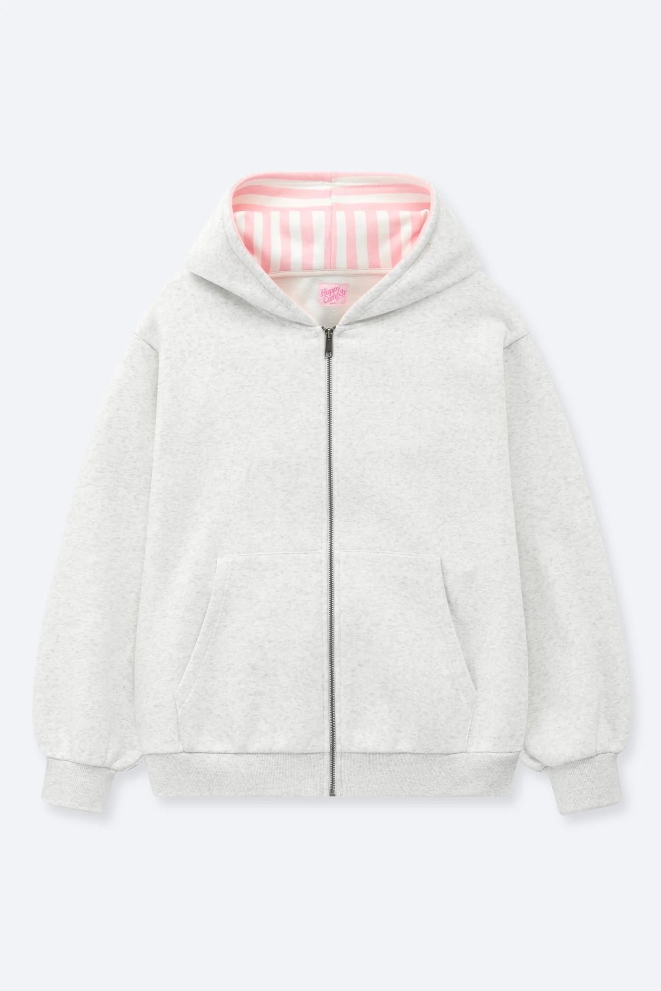 Cotton Candy Stripes Zip Hoodie - ONFEMME By Lindsey's Kloset