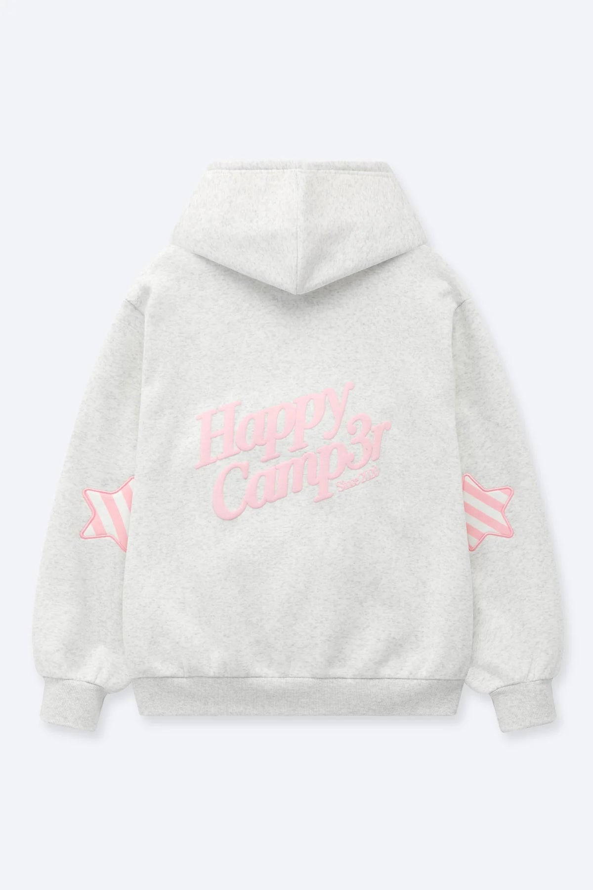 Cotton Candy Stripes Zip Hoodie